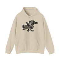 Aztec Bold Bird Illustration Unisex Hoodie