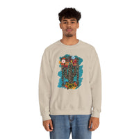 Wild Desert Bloom Cactus Illustration Unisex Sweatshirt