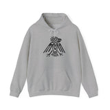 Bird Sign in Mayan Calendar Unisex Hoodie