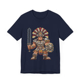 Aztec Blade Hero Pixel Art Unisex T-Shirt