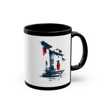 Cuzco Steps Heritage Minimalist Art Black Mug