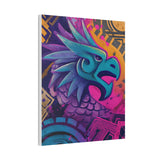 Urban Aztec Quetzalcoatl Spray-Paint Canvas