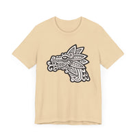Quetzalcóatl Serpent Head Illustration Unisex T-Shirt