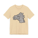 Quetzalcóatl Serpent Head Illustration Unisex T-Shirt