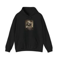 Vintage Inca Warrior Sepia Portrait Unisex Hoodie