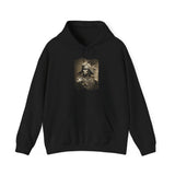 Vintage Inca Warrior Sepia Portrait Unisex Hoodie