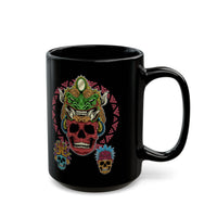 Lords of the Underworld Illustration Black Mug