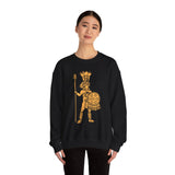 Cultural Aztec Warrior Graphic Illustration Unisex Sweatshirt