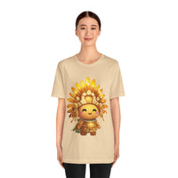 Chibi Inti Inca Sun God Cartoon Style Unisex T-Shirt