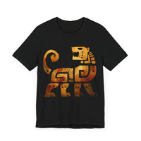 Aztec Jaguar Warrior Glyph Symbol Unisex T-Shirt
