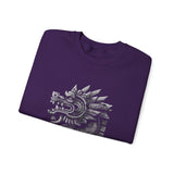 Aztec Serpent Quetzalcoatl Tribal Design Unisex Sweatshirt