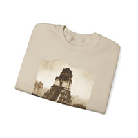 Vintage Tikal Jungle Temple Sepia Print Unisex Sweatshirt