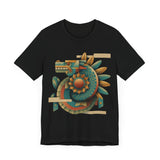 Feathered Serpent Sun Spiral Unisex T-Shirt