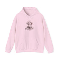 Maya Warrior Ink Portrait Unisex Hoodie