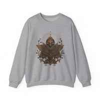 Viracocha Sacred Glyph Abstract Crown Symbol Unisex Sweatshirt