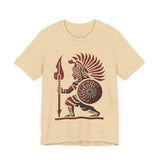 Young Warrior Glyph Pre-Hispanic Style Unisex T-Shirt