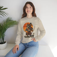 Aztec Samurai Wave Style Unisex Sweatshirt