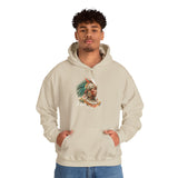 Maya Elder Warrior Watercolor Portrait Unisex Hoodie