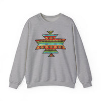 Sacred Geometric Textile Pattern Illustration Unisex Sweatshirt