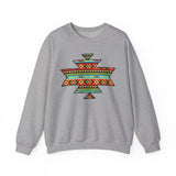 Sacred Geometric Textile Pattern Illustration Unisex Sweatshirt