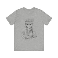 Inca Warrior Girl Fierce Heritage Ink Art Unisex T-Shirt