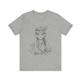 Inca Warrior Girl Fierce Heritage Ink Art Unisex T-Shirt