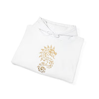 Quetzalcoatl Spiral Serpent Tribal Glyph Unisex Hoodie