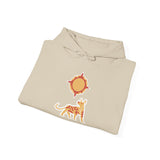 Xoloescuincle beneath the Sacred Sun Unisex Hoodie