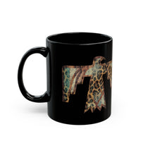 Savage Thunderbird Totem Illustration Black Mug