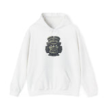 Mayan Sacred Head Stone Unisex Hoodie