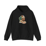 Maya Elder Warrior Watercolor Portrait Unisex Hoodie