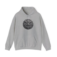 Sacred Stone Inti Inca Sun God Monochrome Style Unisex Hoodie