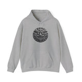 Sacred Stone Inti Inca Sun God Monochrome Style Unisex Hoodie