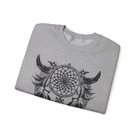 Tribal Thunderbird Sacred Symbol Illustration Unisex Sweatshirt