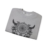 Tribal Thunderbird Sacred Symbol Illustration Unisex Sweatshirt