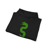 Jade Snake Spiral Unisex Hoodie