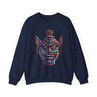Indigenous Ceramic Vase Art Unisex Sweatshirt