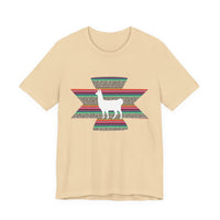 Andean Llama Fiesta Illustration Unisex T-Shirt