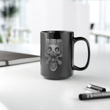 Ghost Totem Spirit Skull Black Mug