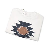 Minimal Southwest Tribal Rug Pattern Illustration Unisex Sweatshirt