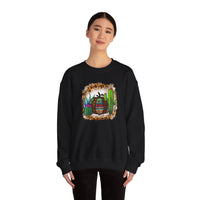 Leopard Aztec Pumpkin & Cactus Vibes Illustration Unisex Sweatshirt