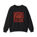 Radiant Tribal Sun Worship Inca Style Unisex Sweatshirt