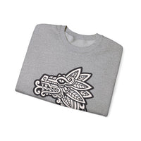 Quetzalcóatl Serpent Head Illustration Unisex Sweatshirt