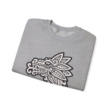 Quetzalcóatl Serpent Head Illustration Unisex Sweatshirt