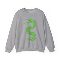 Jade Snake Spiral Unisex Sweatshirt