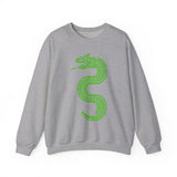 Jade Snake Spiral Unisex Sweatshirt