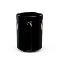 Aztec Quetzalcoatl Priestess Under Moon Black Mug