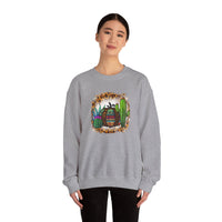 Leopard Aztec Pumpkin & Cactus Vibes Illustration Unisex Sweatshirt