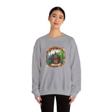 Leopard Aztec Pumpkin & Cactus Vibes Illustration Unisex Sweatshirt