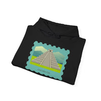 Stamp Chichén Itzá Mexico Unisex Hoodie